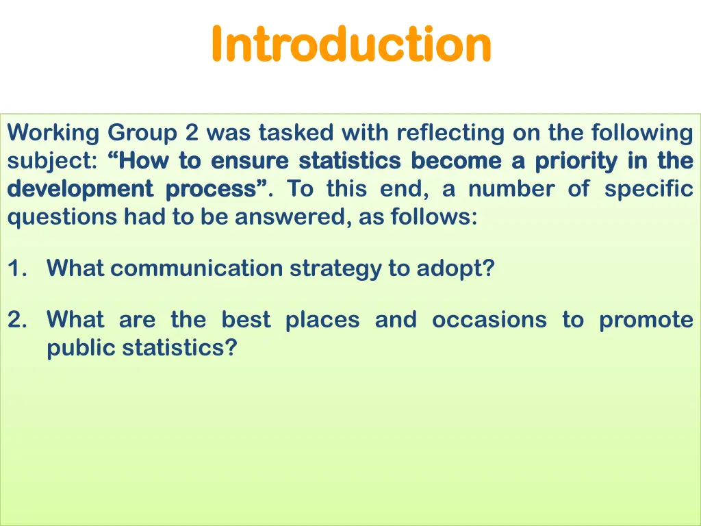 introduction introduction