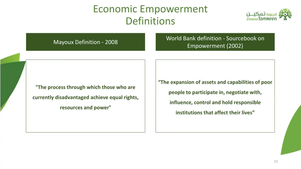 economic empowerment definitions