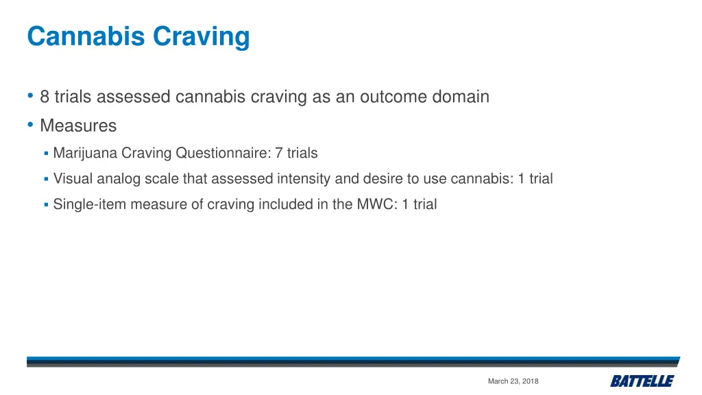 cannabis craving