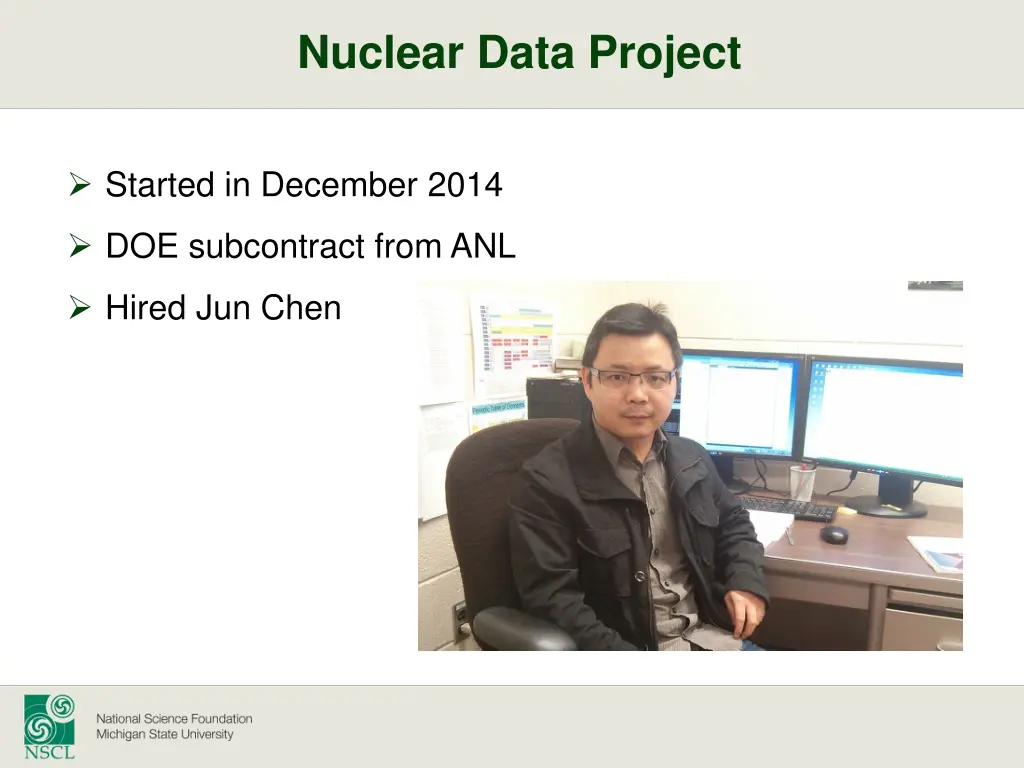 nuclear data project