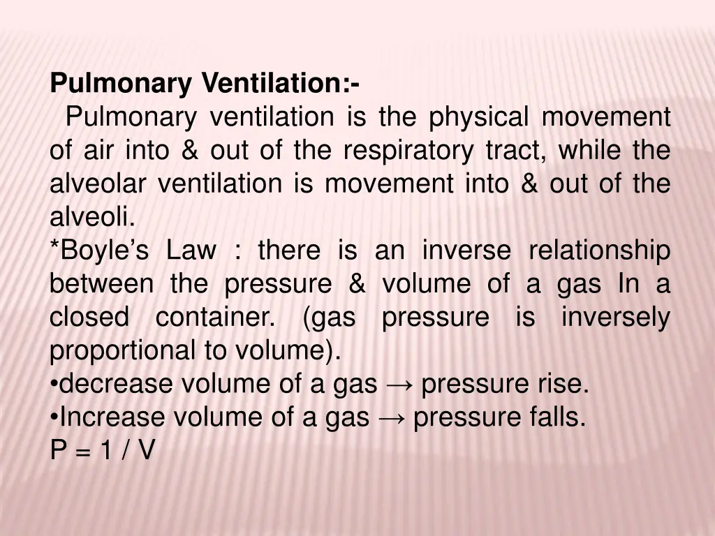 pulmonary ventilation pulmonary ventilation
