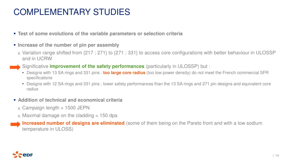 complementary studies