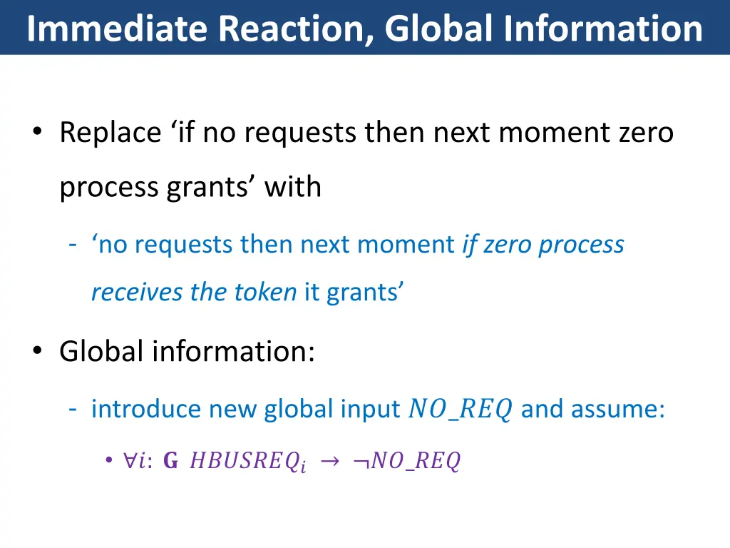 immediate reaction global information