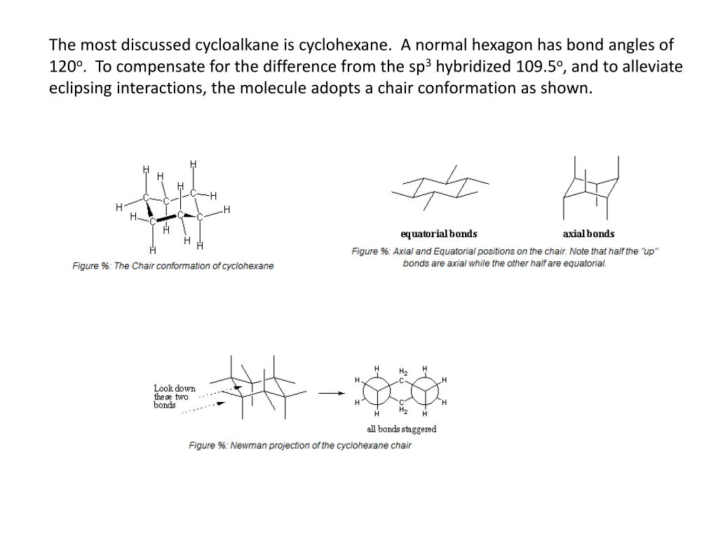the most discussed cycloalkane is cyclohexane