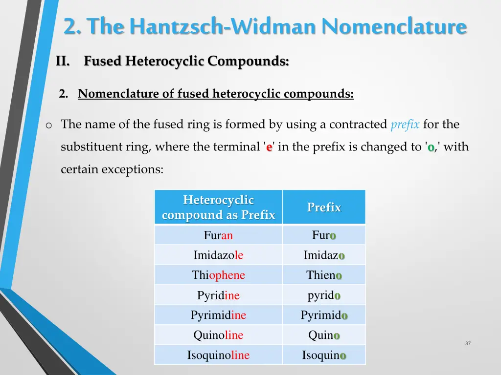 2 the hantzsch widman nomenclature ii fused 5