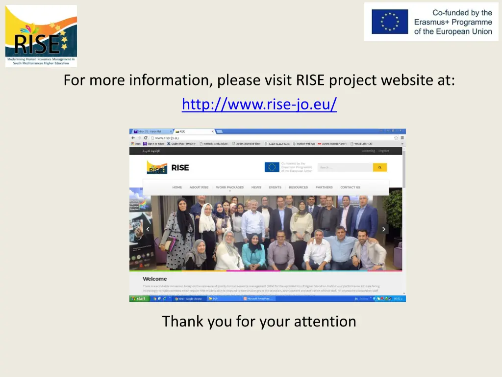 for more information please visit rise project