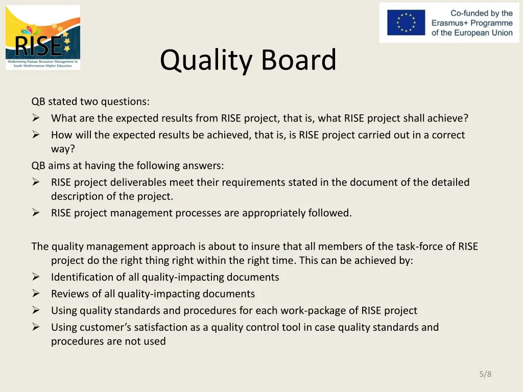 quality board