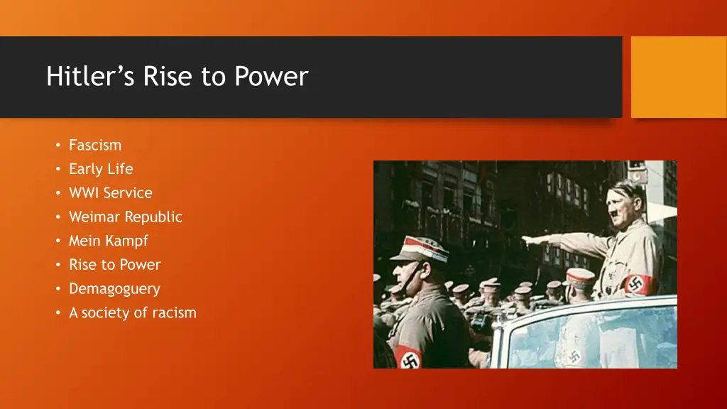 hitler s rise to power