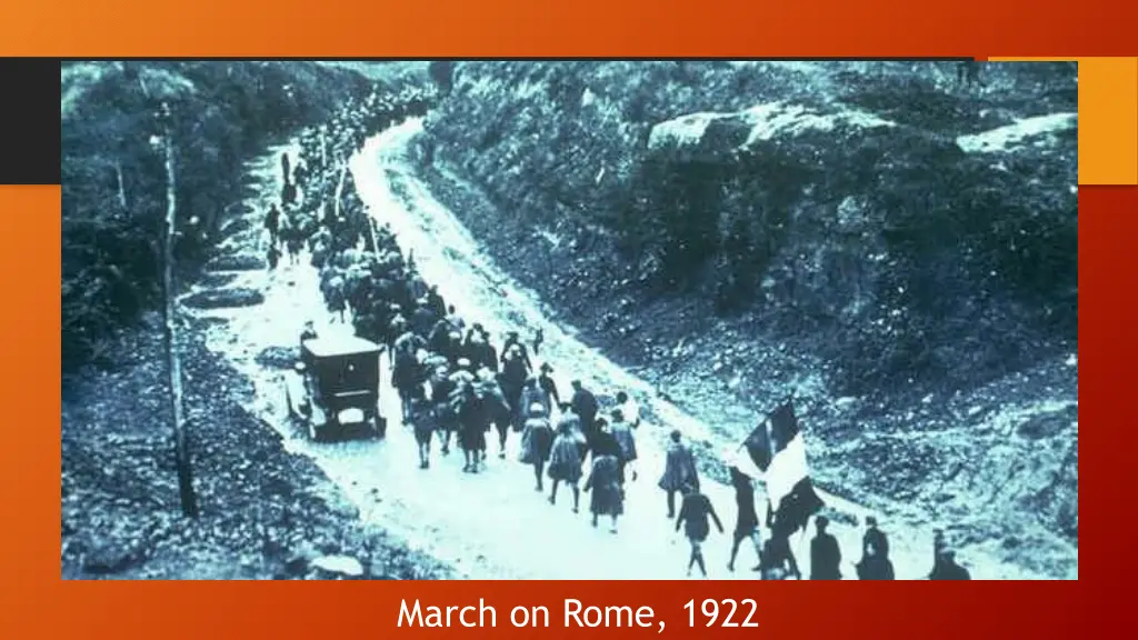 march on rome 1922