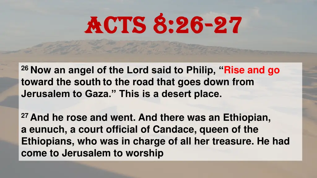 acts 8 26 acts 8 26 27 1