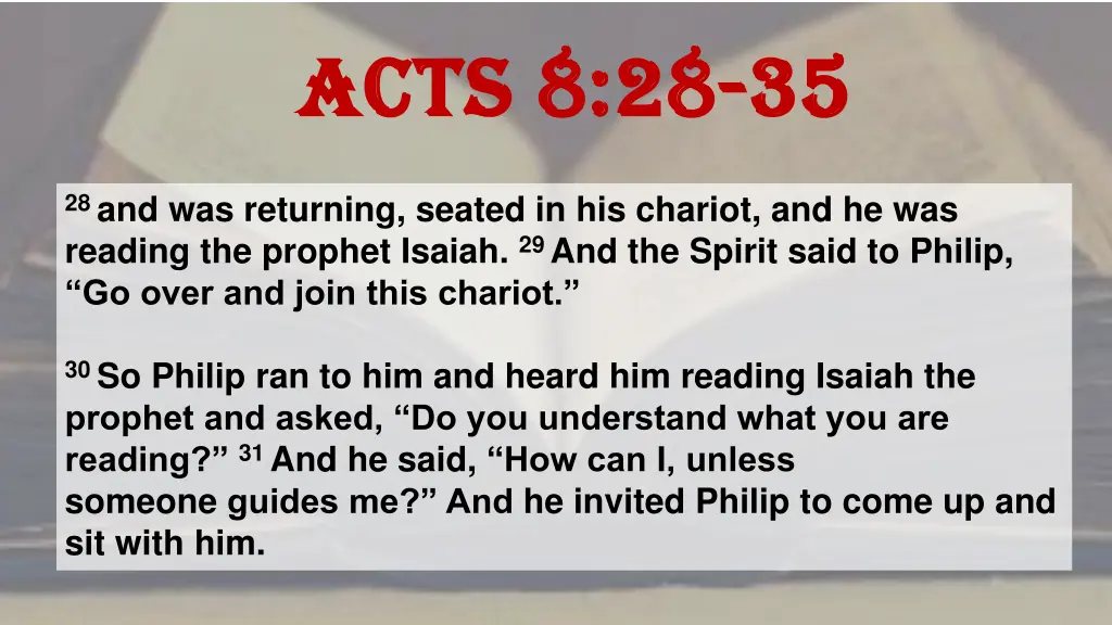 acts 8 28 acts 8 28 35