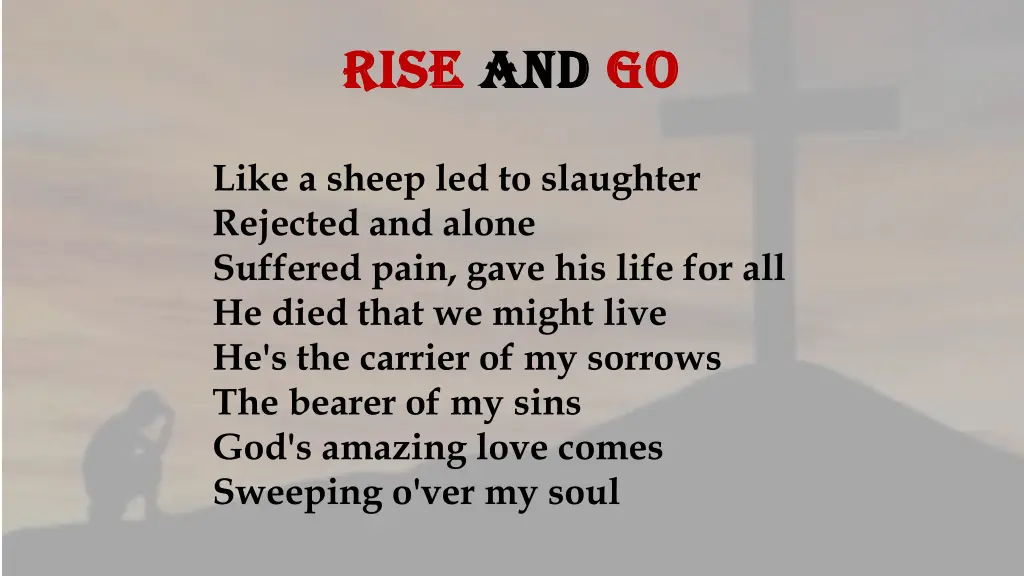 rise rise and 1