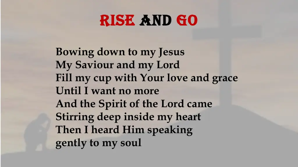 rise rise and 3