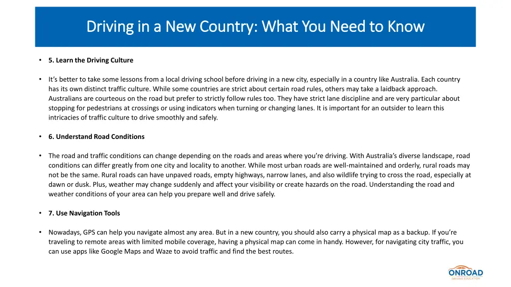 driving in a new country what you need to know 3