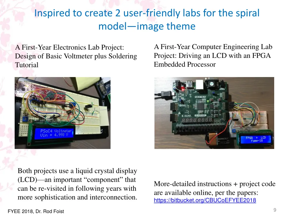 inspired to create 2 user friendly labs