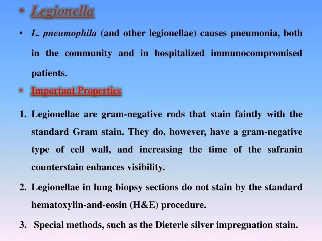 legionella