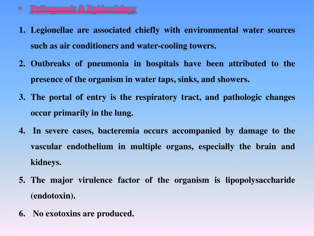pathogenesis epidemiology 1