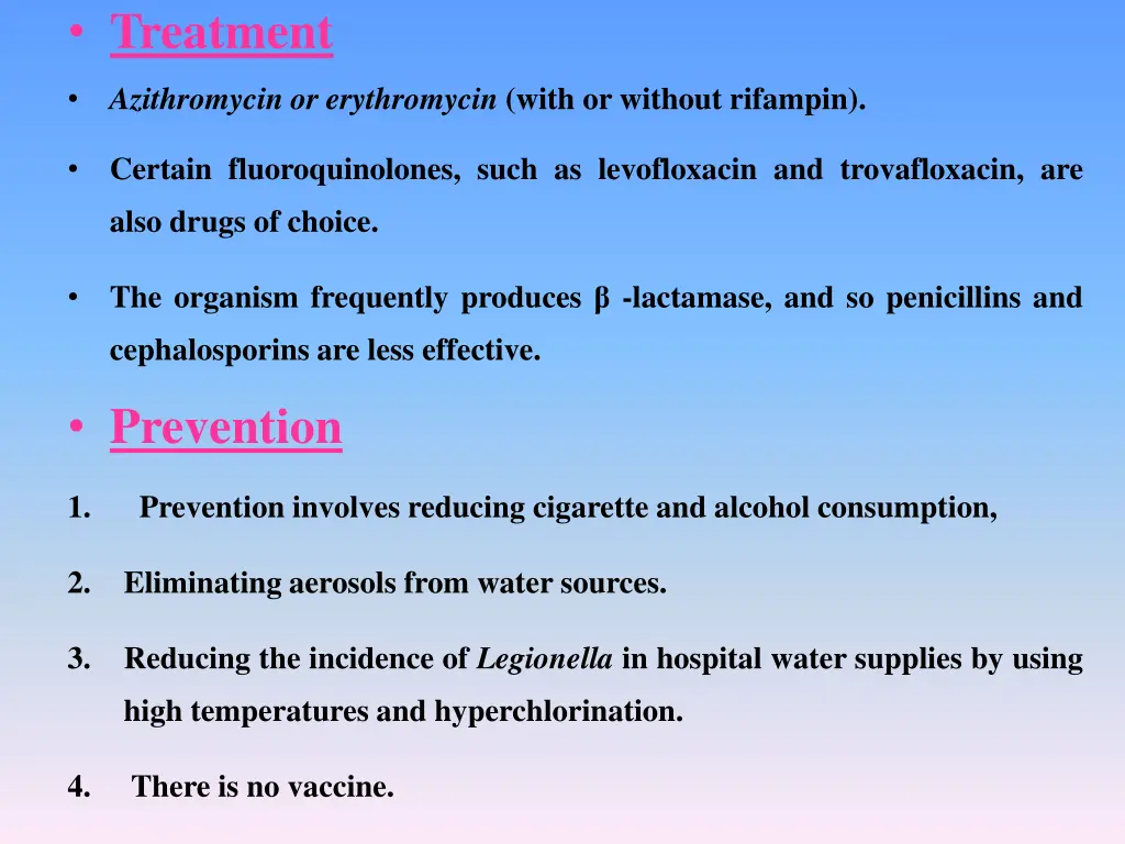 treatment