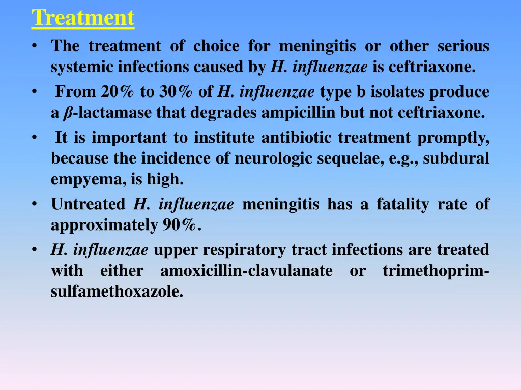 treatment the treatment of choice for meningitis