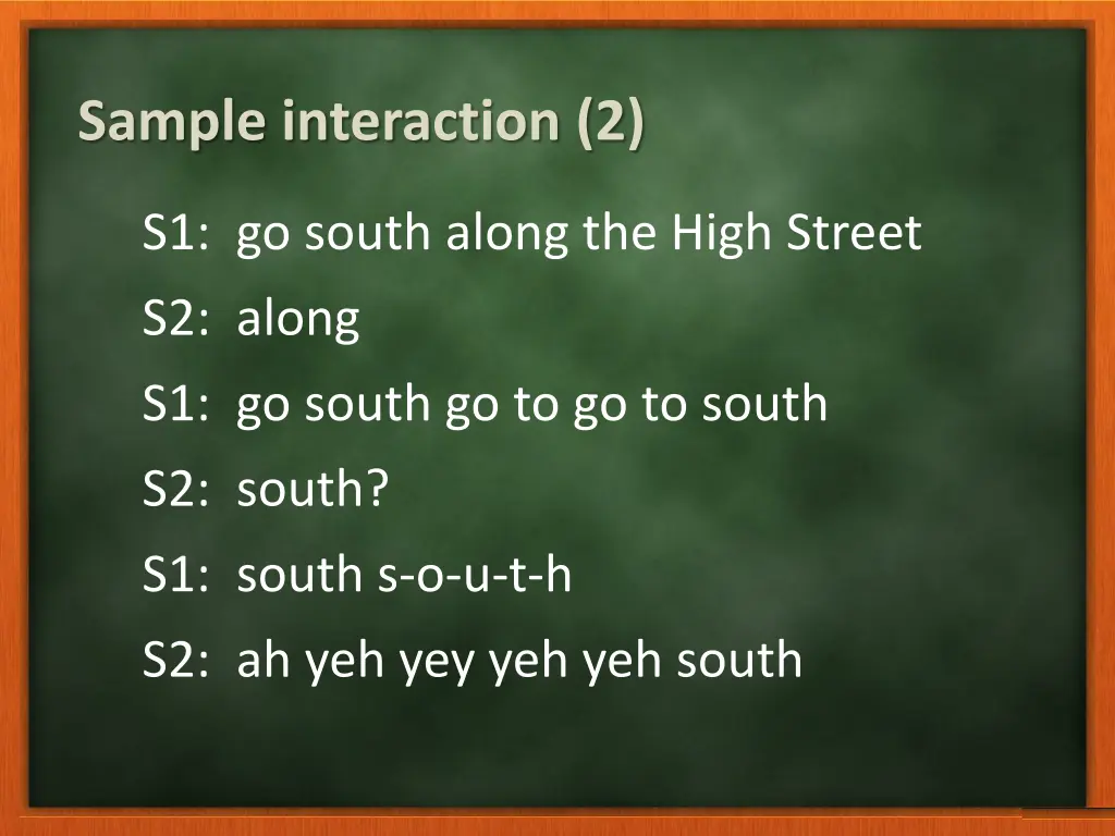 sample interaction 2