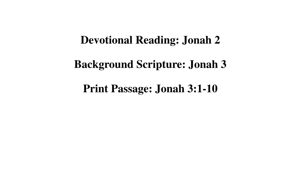 devotional reading jonah 2