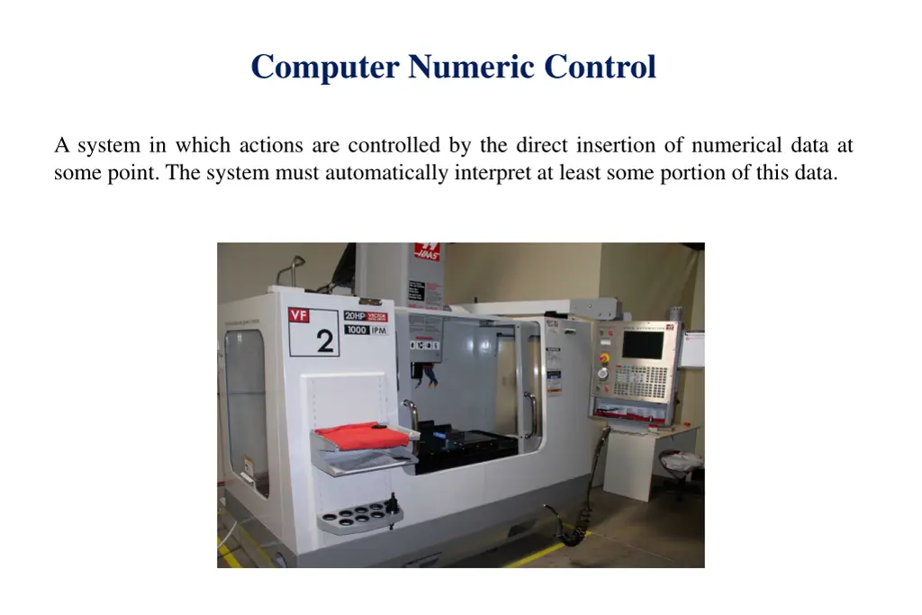 computer numeric control
