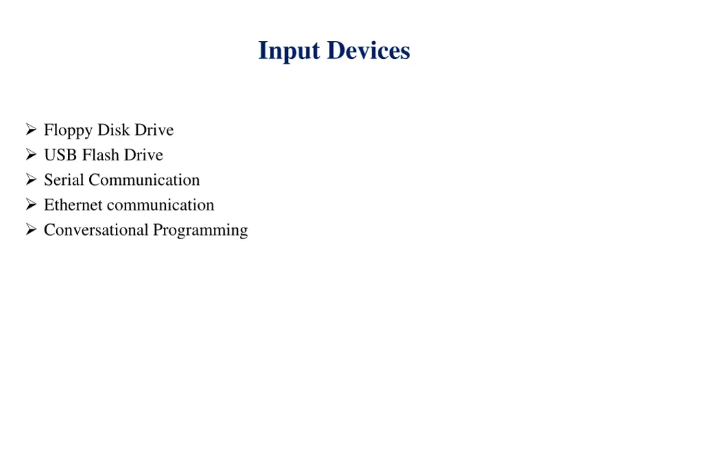 input devices