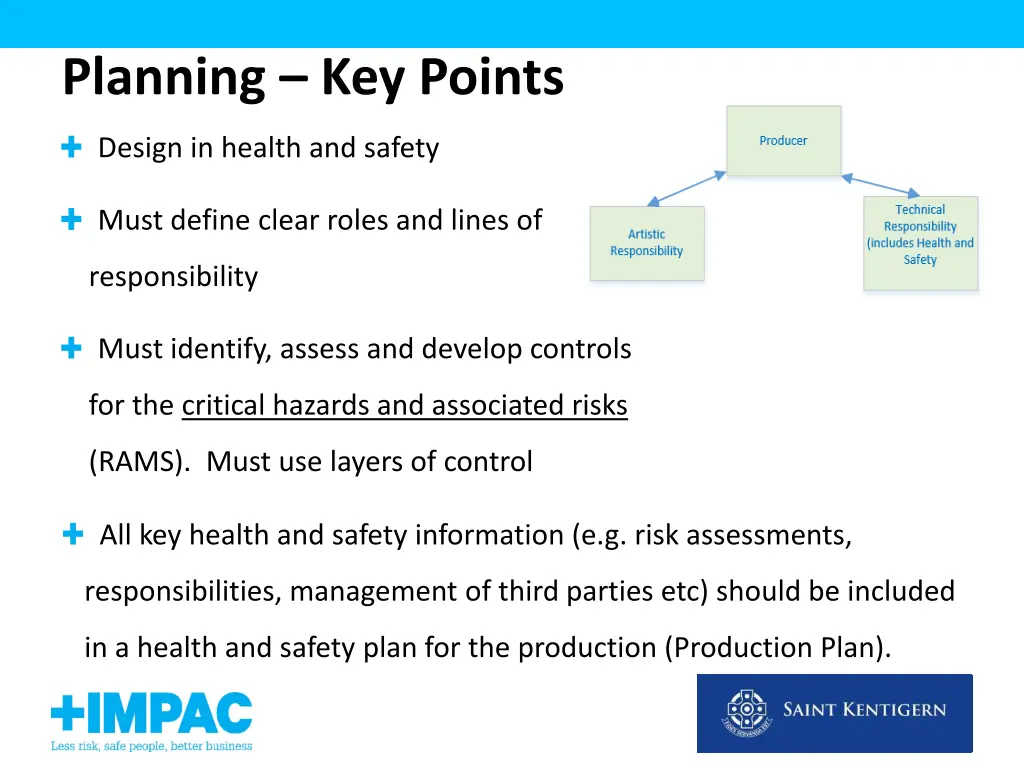 planning key points