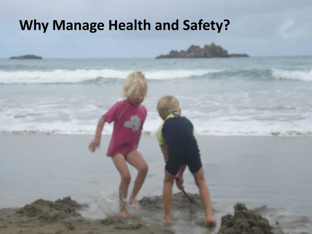 why manage health and safety