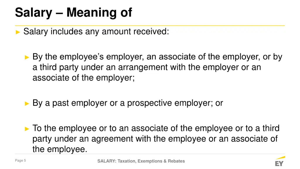 salary meaning of 1