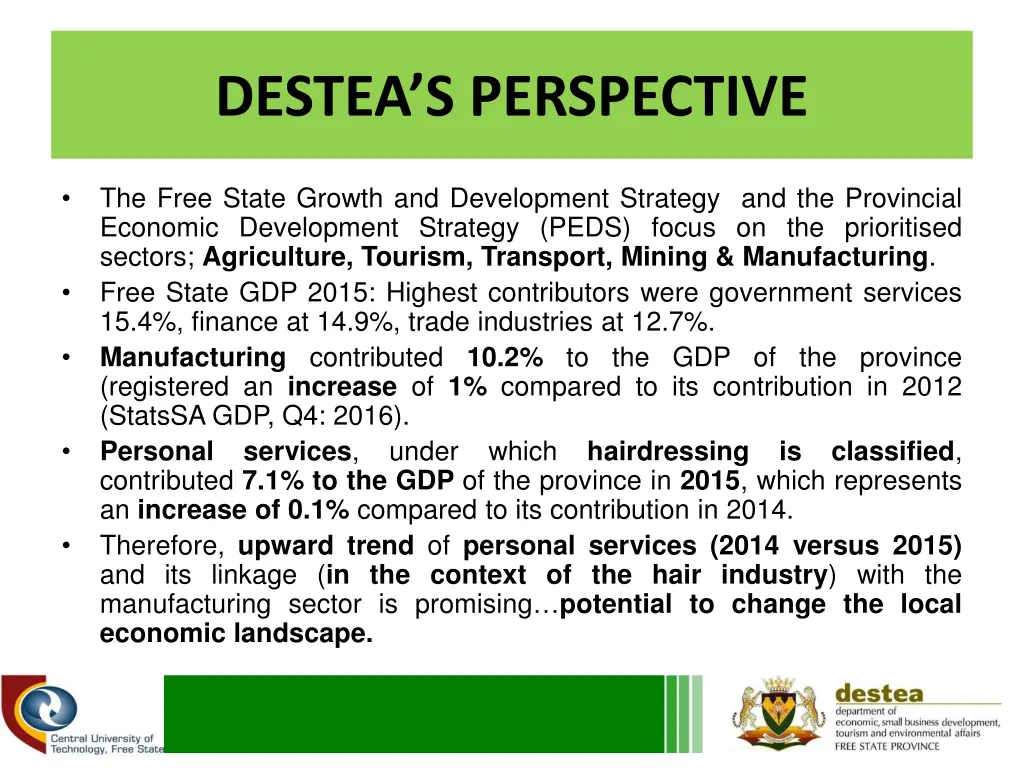 destea s perspective