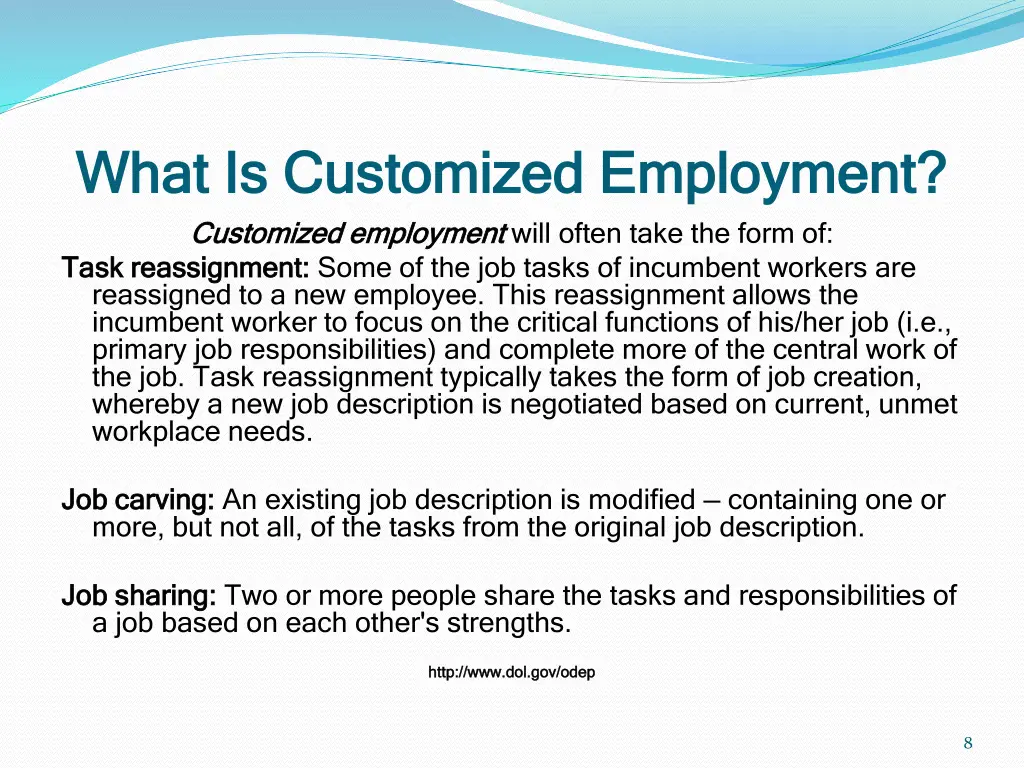 what is customized employment what is customized 2