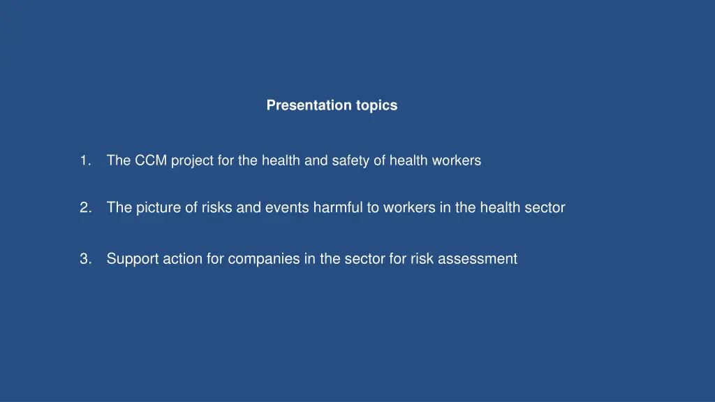 presentation topics