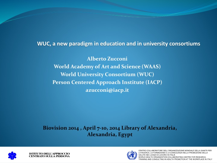 wuc a new paradigm in education and in university