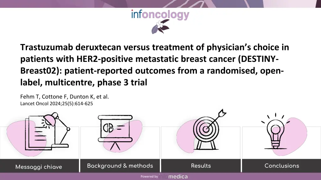 trastuzumab deruxtecan versus treatment