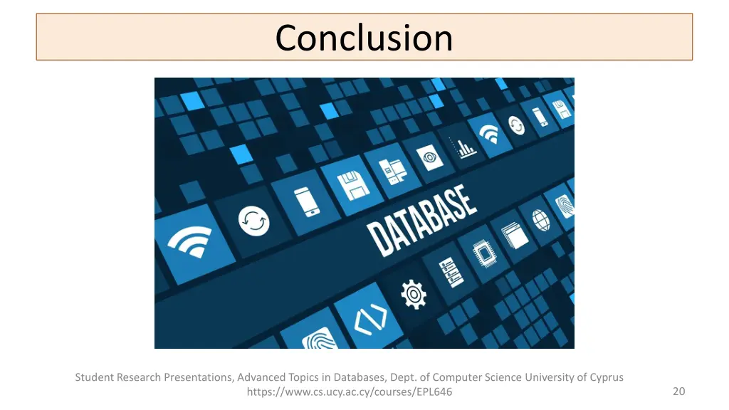 conclusion