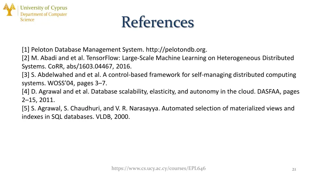 references