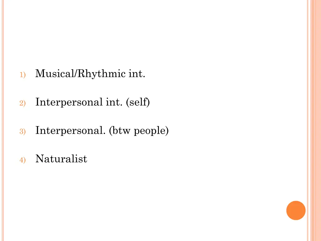 1 musical rhythmic int