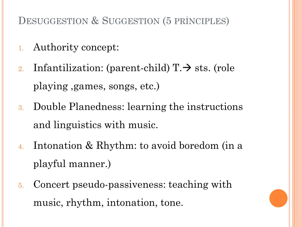 d esuggestion s uggestion 5 pr nciples