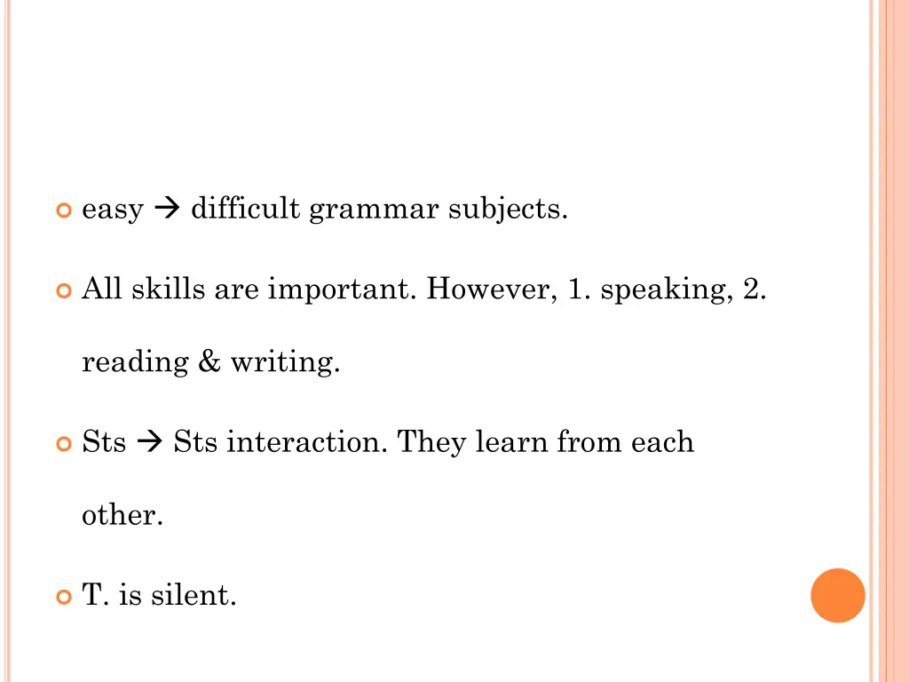 easy difficult grammar subjects
