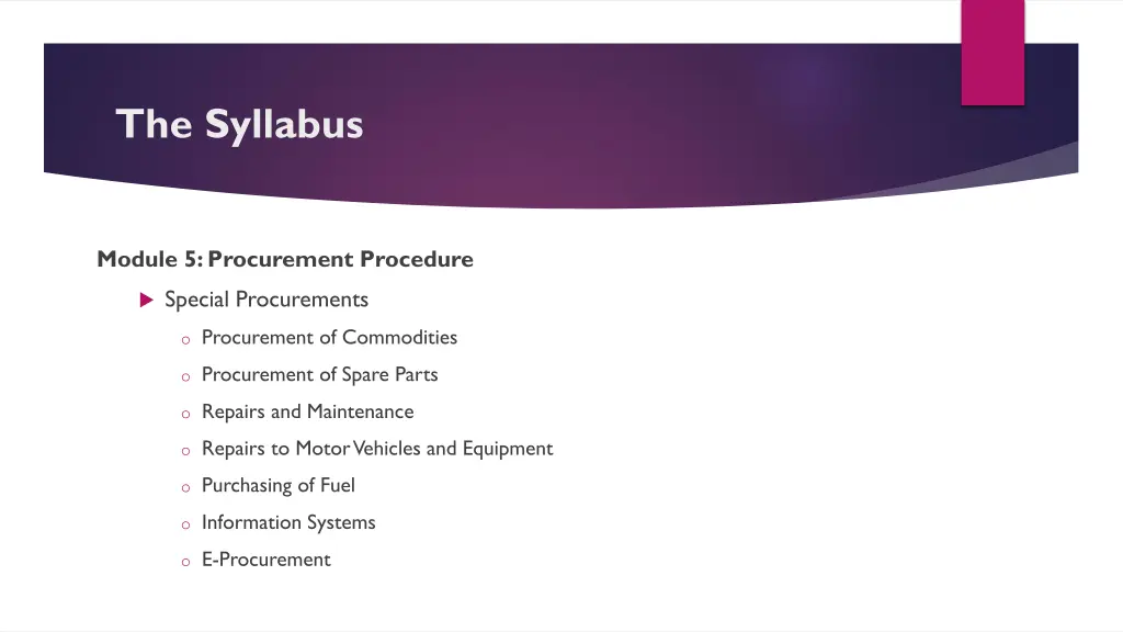the syllabus 20