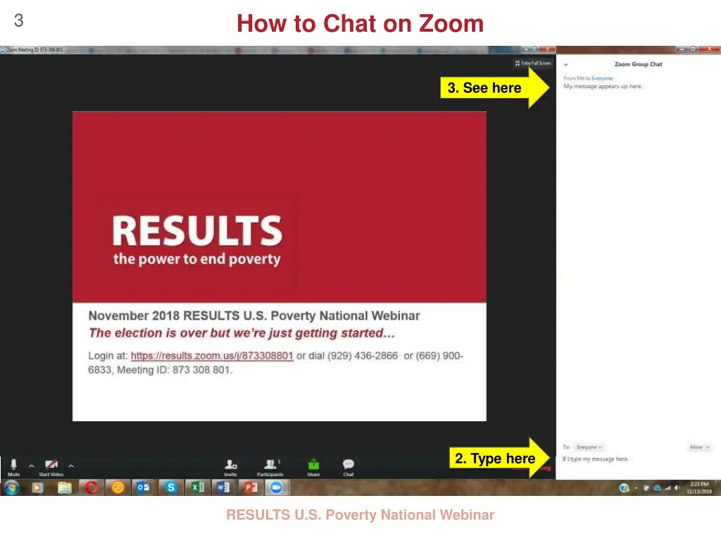 how to chat on zoom 1