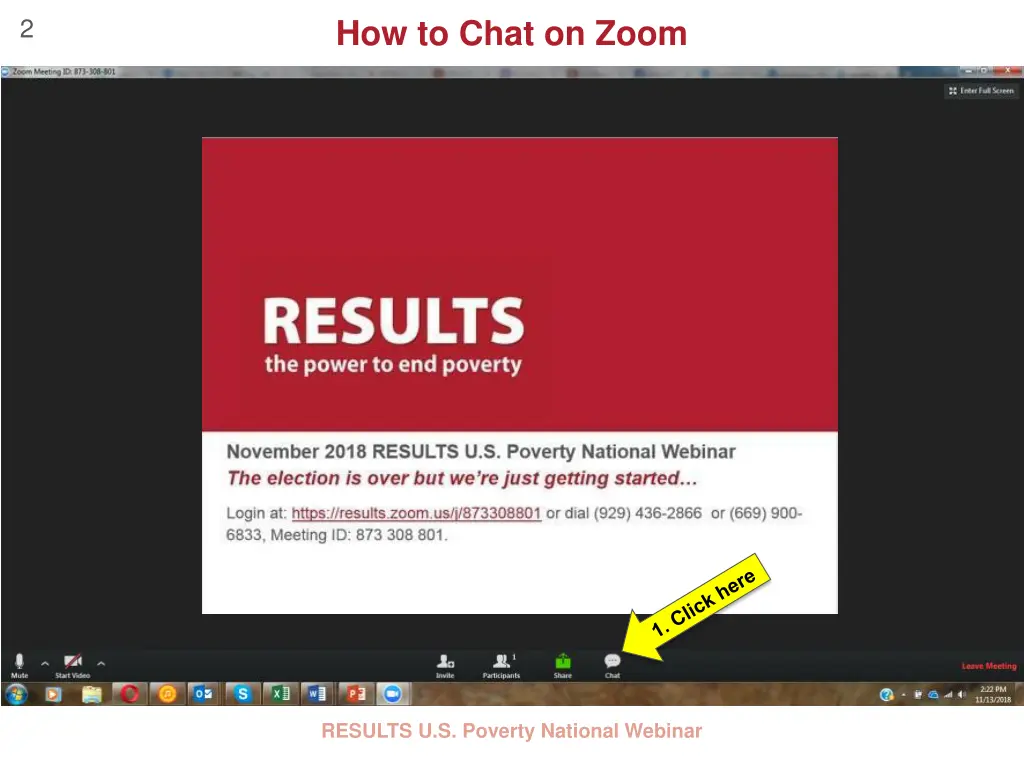 how to chat on zoom