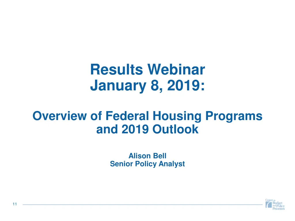 results webinar january 8 2019