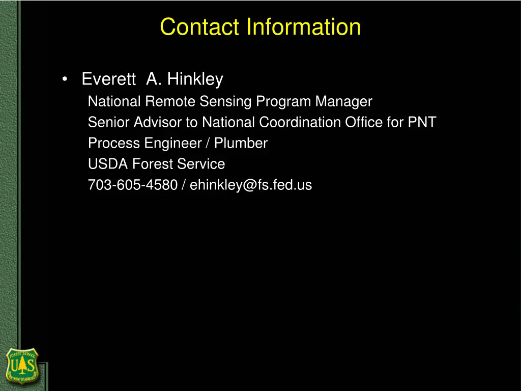 contact information