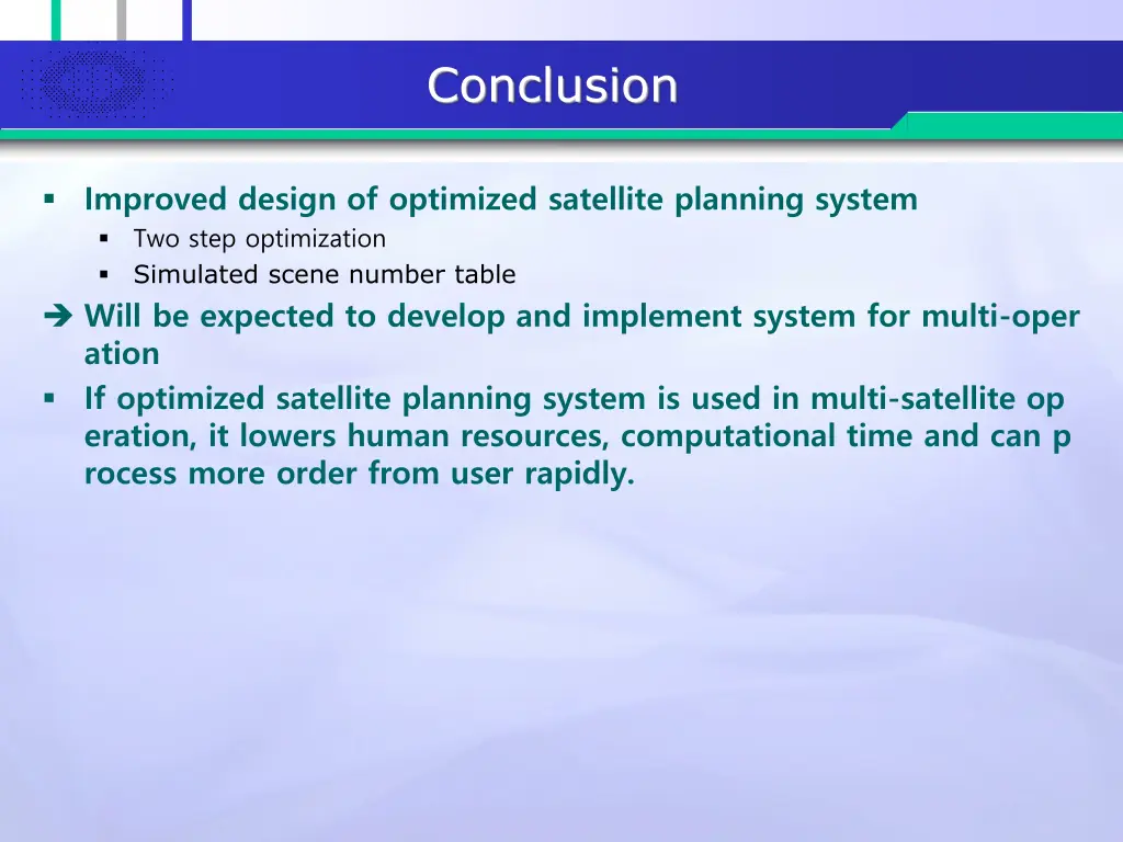 conclusion