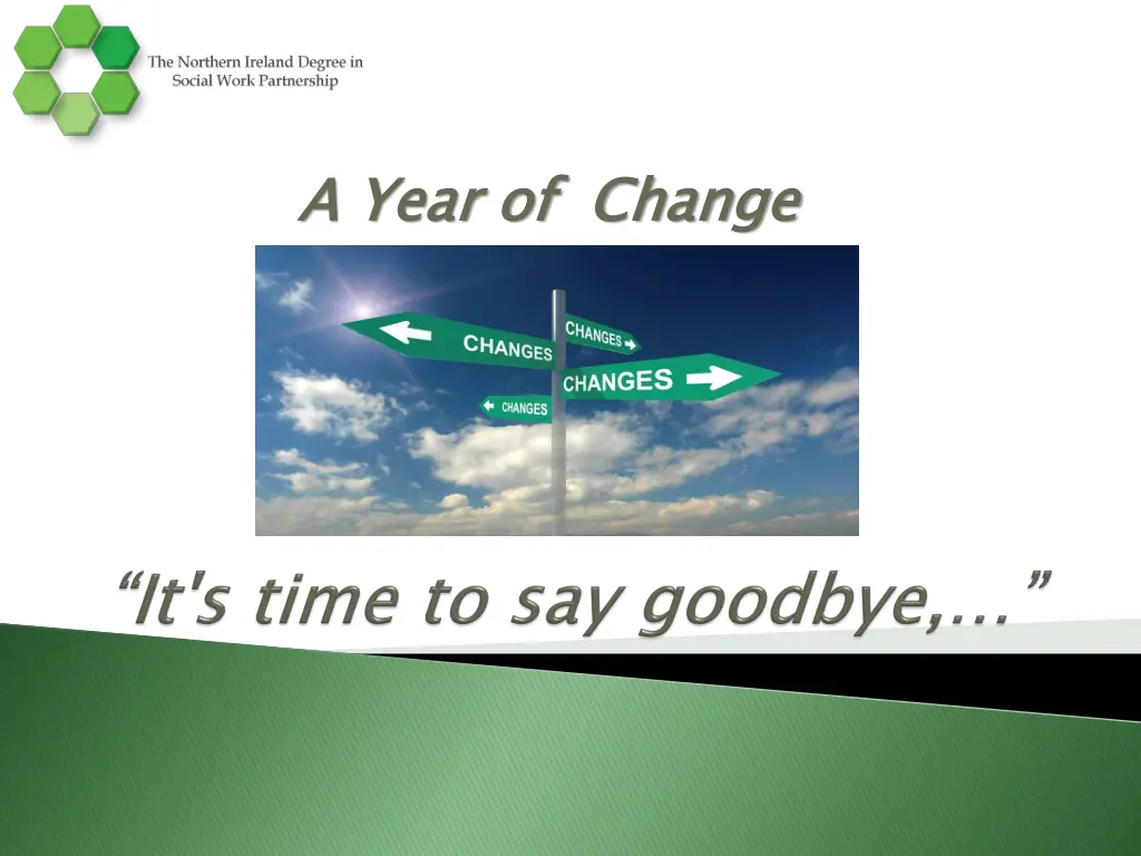 a year of change 1