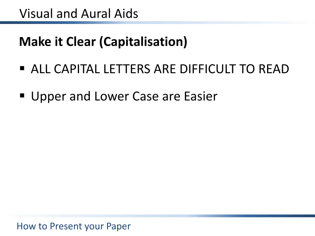 visual and aural aids 11