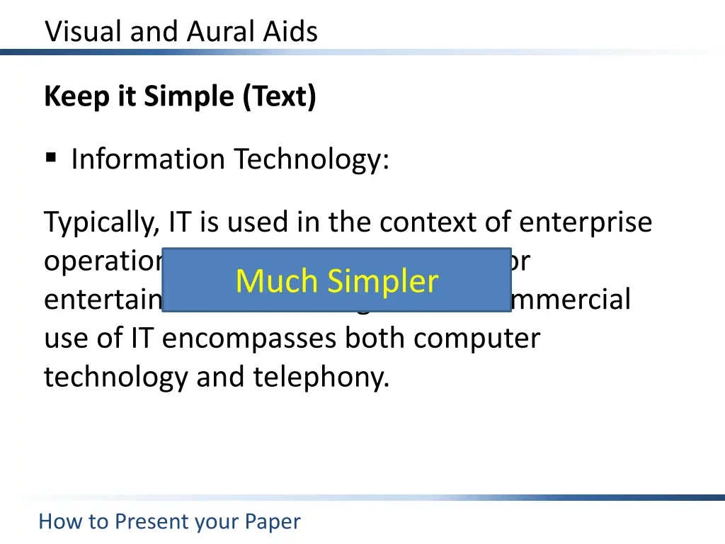 visual and aural aids 5