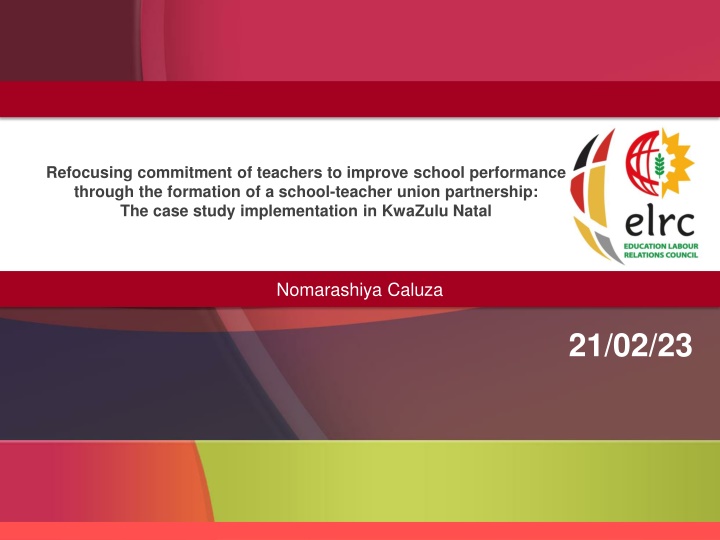 refocusing commitment of teachers to improve